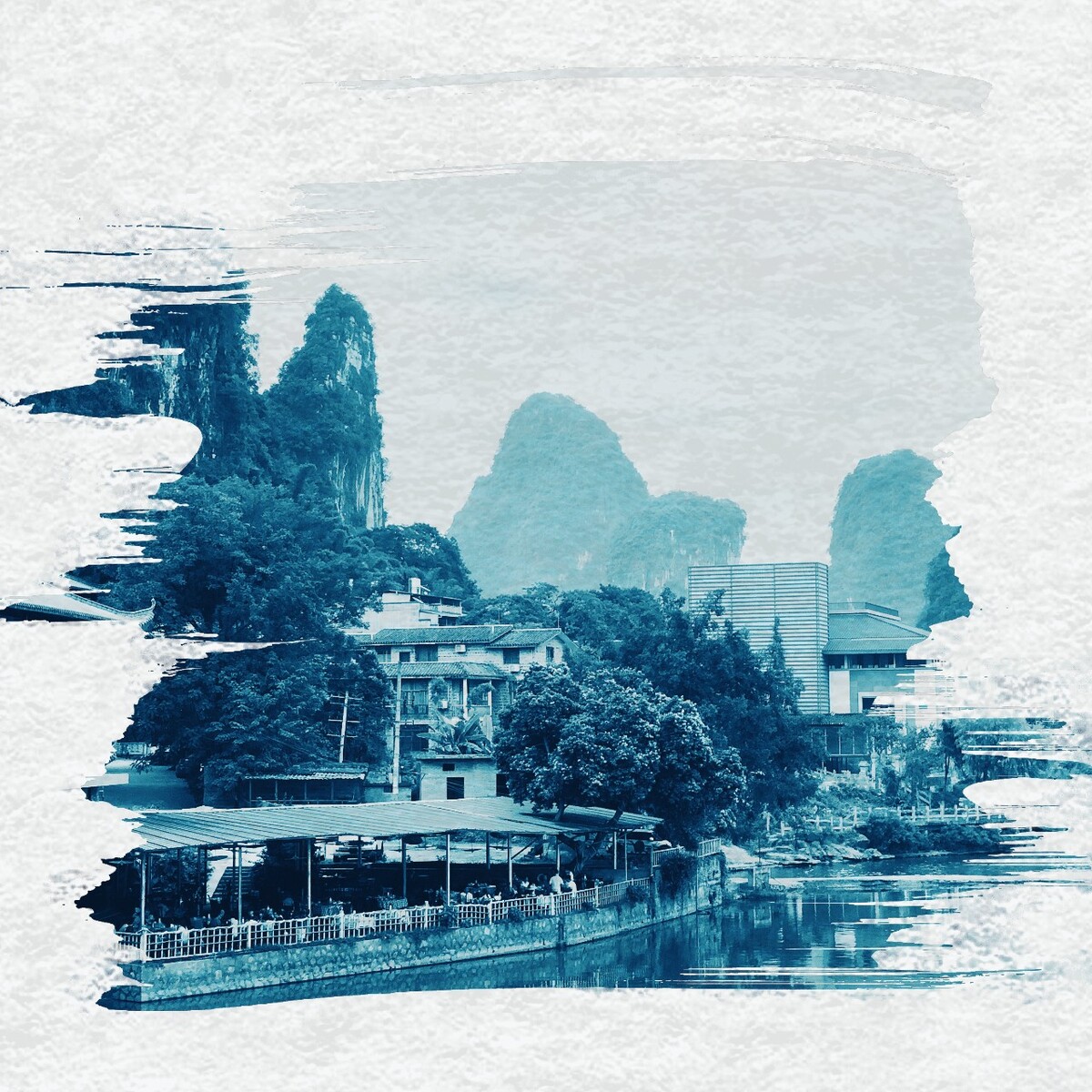 桂林山水甲天下,坐标十里画廊(外插一张高铁站候车) 前六张是无滤镜原相机的 后两张换了个滤镜