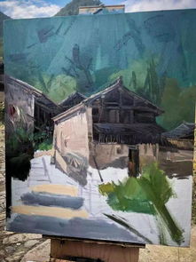 古村落与画家的深秋邂逅 徐岙底与大咖的美好遇见