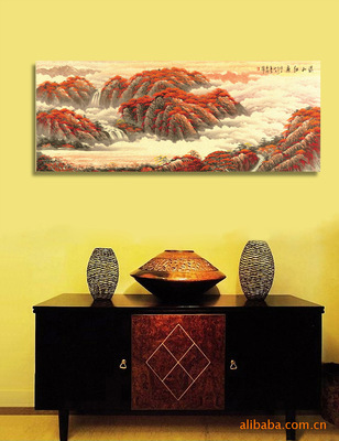 上海画龙装饰家居绣金无框画 合肥诗意画廊的品质与价值之选