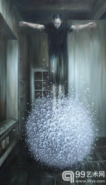 上海八大画廊呈现 离群 常湸个人绘画作品