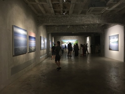 陌上开幕张木个展“转湖” 设想中的存在风景